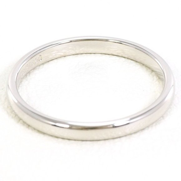 Tiffany PT950 ring with diamonds, total weight approximately 2.3g